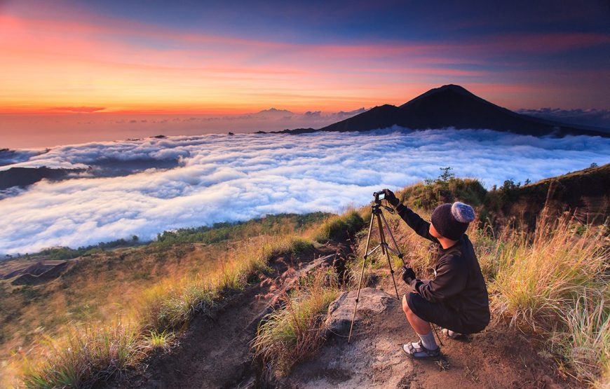 Ultimate Majestic Volcano: A  60 minutes Aerial Mount Batur – Tanah Lot Tour