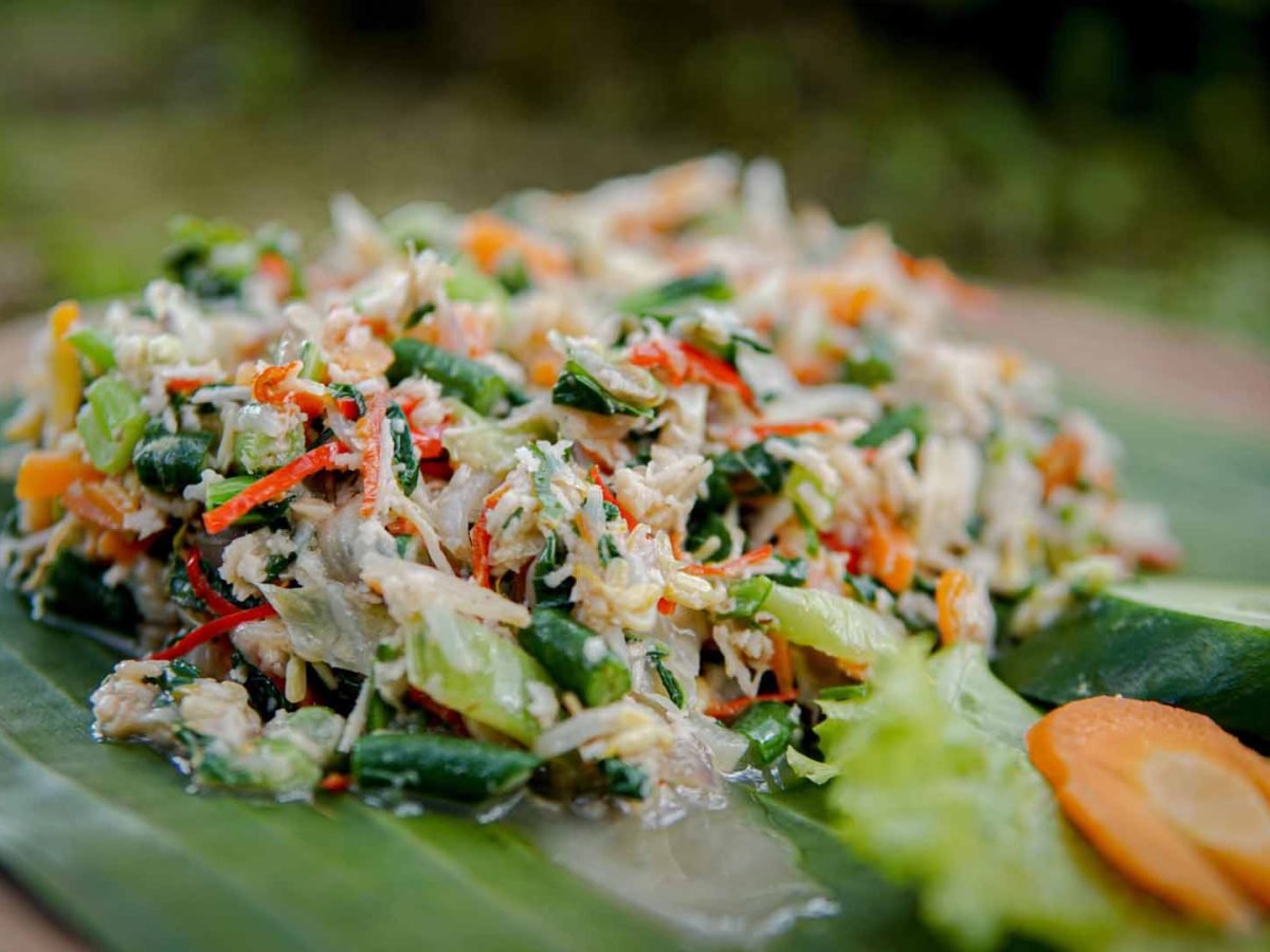 Sayur Urap Balinese food Cooking class - Luxury Bali Tours and Travel