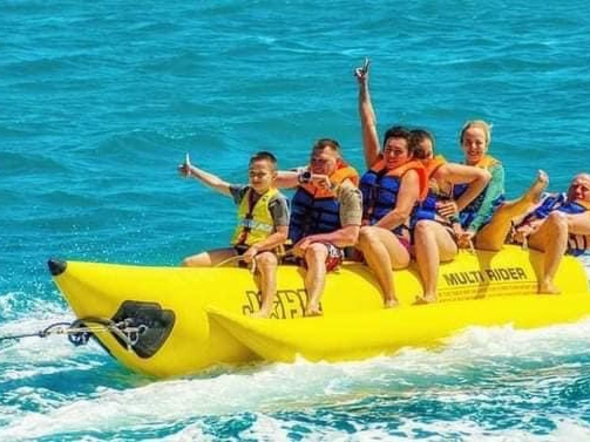 Banana Boat - Family adventure - Luxury Bali Tours and Travel