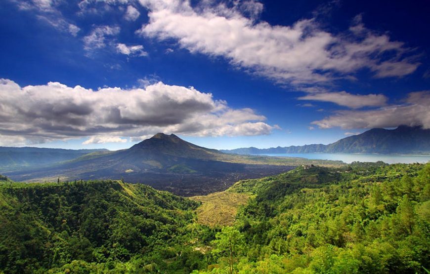 Ultimate Majestic Volcano: A  60 minutes Aerial Mount Batur – Tanah Lot Tour