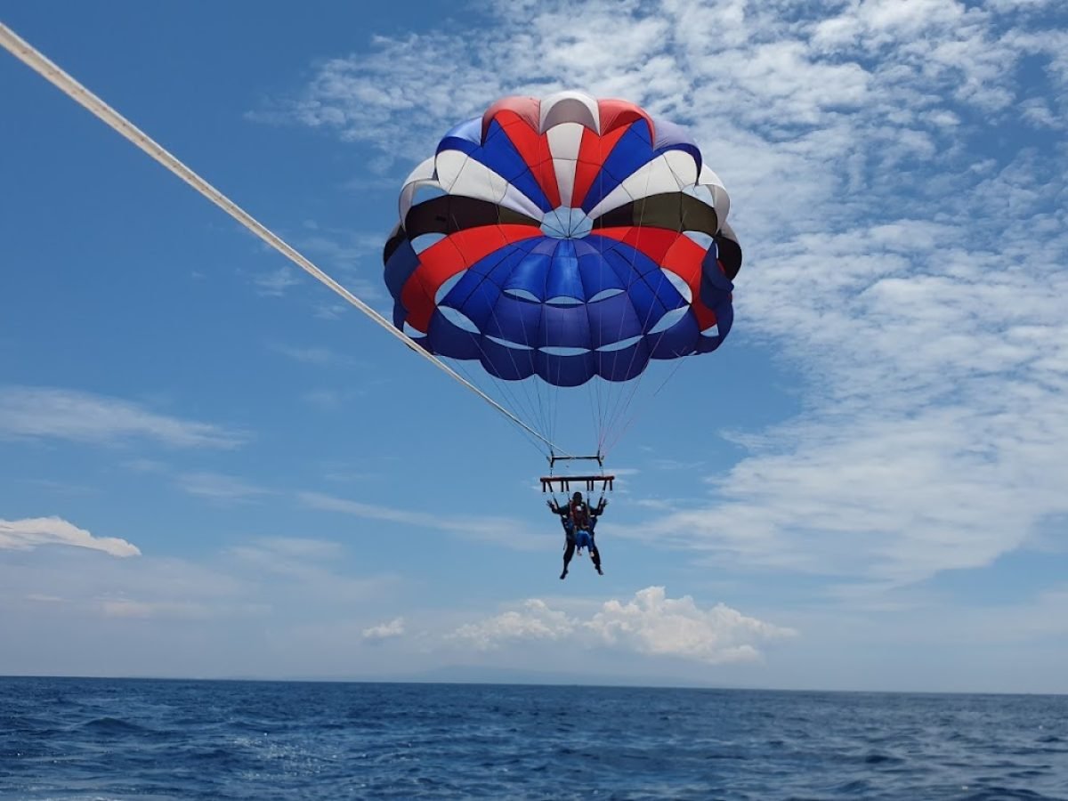 Parasailing at batara water sport