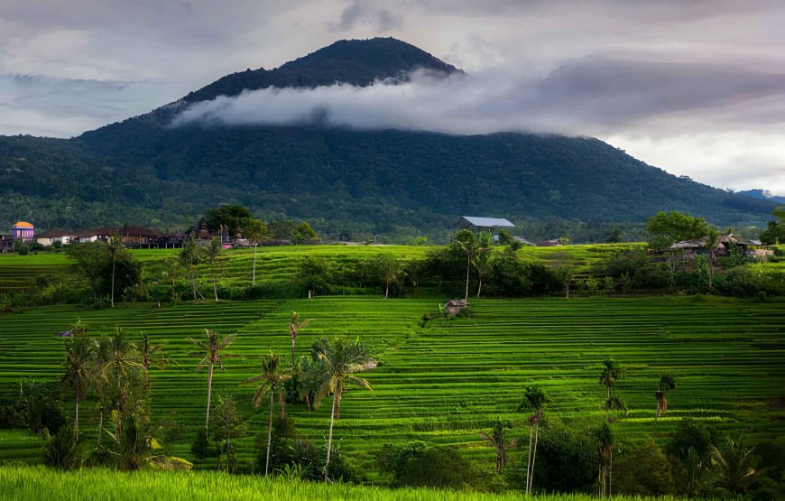 Ultimate Majestic Volcano: A  60 minutes Aerial Mount Batur – Tanah Lot Tour